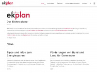 ek-plan.at Webseite Vorschau