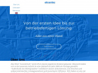 ekcentec.de Webseite Vorschau