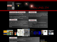 eklund.ch Webseite Vorschau