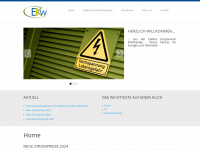 ekw.ch Webseite Vorschau