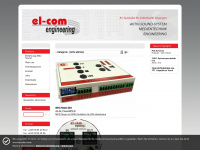 el-com.at Webseite Vorschau
