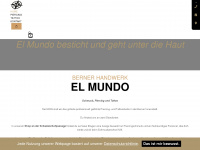 el-mundo.ch Webseite Vorschau