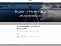 elastischefugen-krause.de Webseite Vorschau