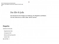 elb-h-jolle.de Webseite Vorschau