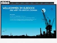 elbdock.de Webseite Vorschau