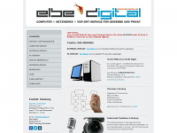 elbe-digital.de Webseite Vorschau