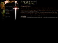 elbenkrieger.de Webseite Vorschau