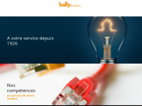 electricitebally.ch Webseite Vorschau