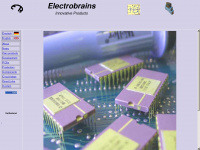 electrobrains.ch Webseite Vorschau