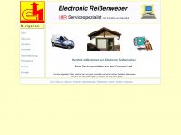 electronic-reissenweber.de Webseite Vorschau