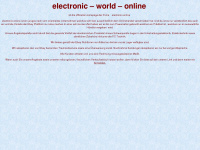 electronic-world-online.de Webseite Vorschau