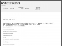 meistersinger.info Webseite Vorschau