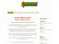 elektro-anlagen-hartmann.de Webseite Vorschau