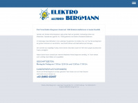 elektro-bergmann.at Webseite Vorschau