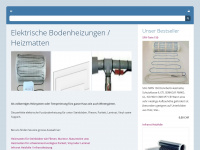 elektro-bodenheizung.ch Webseite Vorschau