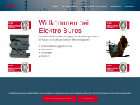 elektro-bures.at Webseite Vorschau