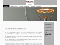 elektro-gruber.at Webseite Vorschau