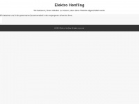elektro-henfling.de Webseite Vorschau