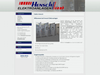 elektro-hensch.de Webseite Vorschau