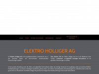 elektro-holliger.ch Webseite Vorschau