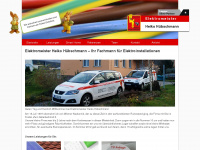 elektro-huebschmann.de Webseite Vorschau