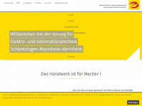 elektro-innung-mannheim.de Webseite Vorschau
