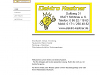 elektro-kastner.de Webseite Vorschau