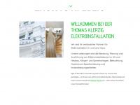 elektro-klepzig.de Webseite Vorschau