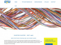 elektro-kuster.ch Webseite Vorschau