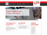 elektro-lamoth.de Webseite Vorschau