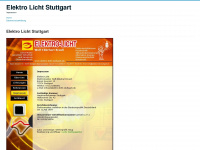 elektro-licht-stuttgart.de Webseite Vorschau