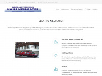 elektro-neumayer.at Webseite Vorschau