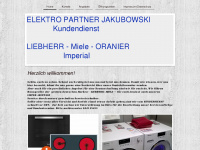 elektro-partner-jakubowski.de Webseite Vorschau