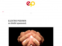 elektro-podiwin.de Webseite Vorschau