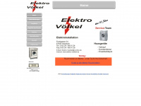 elektro-voelkel.de Webseite Vorschau