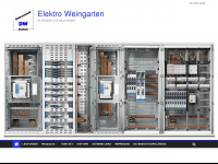 elektro-weingarten.de Webseite Vorschau