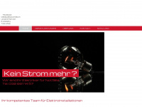 elektro-zimmermann.ch Webseite Vorschau