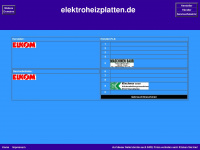 elektroheizplatten.de Webseite Vorschau