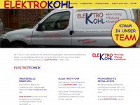 elektrokohl.de Webseite Vorschau