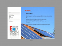 elektromea.ch Webseite Vorschau