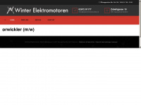 elektromotoren-winter.at Webseite Vorschau