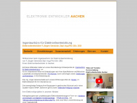 elektronikentwickler-aachen.de Webseite Vorschau