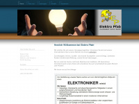elektropfab.de Webseite Vorschau