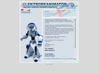 elektroreanimator.de Webseite Vorschau