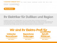 elektrostaebler.ch Webseite Vorschau