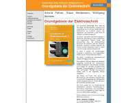 elektrotechnik-buch.de Webseite Vorschau