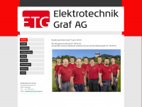elektrotechnik-graf.ch Webseite Vorschau