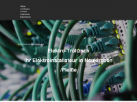 elektrotroeltzsch.de Webseite Vorschau