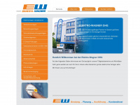 elektrowagner.eu Webseite Vorschau