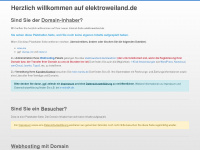 elektroweiland.de Webseite Vorschau